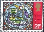Stamps United Kingdom -  Scott#661 intercambio, 0,20 usd, 2,5 p. 1971