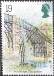 Stamps United Kingdom -  Scott#1280 intercambio, 0,50 usd, 19 p. 1989