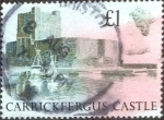 Sellos de Europa - Reino Unido -  Scott#1230 intercambio, 1,00 usd, 1 libra 1988