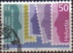 Stamps Switzerland -  SUIZA Switzerland Suisse 1987 Scott811 Sello Dia del Sello Michel1352 Usado