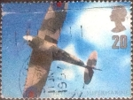 Stamps United Kingdom -  Scott#1758 intercambio, 0,40 usd, 20 p. 1997