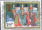 Stamps United Kingdom -  Scott#1164 intercambio, 0,45 usd, 18 p. 1986