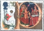 Stamps United Kingdom -  Scott#1416 intercambio, 0,25 usd, 18 p. 1991