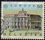 Stamps : Europe : Switzerland :  SUIZA Switzerland Suisse 1990 Scott861 Sello Serie Europa Oficinas Postales Michel1415