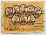 Stamps : America : Cuba :  Liderés liberación 1859
