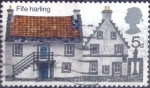 Stamps United Kingdom -  Scott#608 intercambio, 0,20 usd, 5 p. 1970