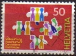Stamps Switzerland -  Suiza 1991 Scott 869 Sello Censo Nacional Michel1435 usado Switzerland Suisse 