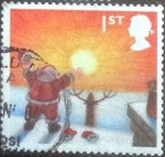 Stamps United Kingdom -  Scott#2246 intercambio, 0,55 usd, 1st. 2004