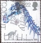 Stamps United Kingdom -  Scott#1387 intercambio, 0,65 usd, 22 p. 1991