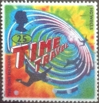 Stamps United Kingdom -  Scott#1616 cr5f intercambio, 0,55 usd, 25 p. 1995