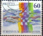 Sellos del Mundo : Europa : Suiza : Suiza 1995 Scott 960 Sello Relaciones Postales con Liechtenstein usado Switzerland Suisse 