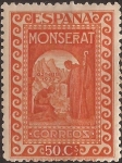 Stamps : Europe : Spain :  IX Cent Fundación Monasterio de Montserrat  1931 50 cents