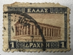 Sellos de Europa - Grecia -  Templo de Teseo