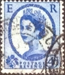 Stamps United Kingdom -  Scott#359 intercambio, 0,40 usd, 4 p. 1958