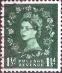 Stamps United Kingdom -  Scott#294 intercambio, 0,20 usd, 1,5 p. 1952