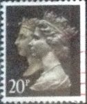 Stamps United Kingdom -  Scott#MH194, intercambio, 1,90 usd, 20 p. 1999
