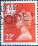 Stamps United Kingdom -  Scott#WMMH42, intercambio, 1,25 usd, 22 p. 1990