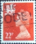 Sellos de Europa - Reino Unido -  Scott#WMMH42, intercambio, 1,25 usd, 22 p. 1990