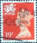 Stamps United Kingdom -  Scott#WMMH36, intercambio, 0,90 usd, 19 p. 1988