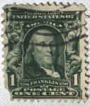 Stamps : America : United_States :  Franklin