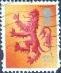 Stamps United Kingdom -  Scott#Escocia 21, intercambio, 0,50 usd, 1st. 2003