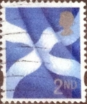 Stamps United Kingdom -  Scott#Escocia 20, intercambio, 0,40 usd, 2nd. 2003