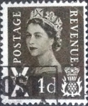 Stamps United Kingdom -  Scott#escocia 9, intercambio, 0,20 usd, 4 p. 1968