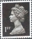 Stamps United Kingdom -  Scott#MH183, intercambio, 0,65 usd, 1st. 1989