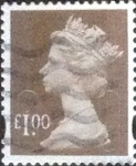 Stamps United Kingdom -  Scott#MH427 intercambio, 1,60 usd, 1,00 libras 2013