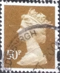 Stamps United Kingdom -  Scott#MH271, intercambio, 1,10 usd, 50 p. 1997