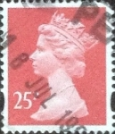 Stamps United Kingdom -  Scott#MH213, intercambio, 0,40 usd, 25 p. 1993