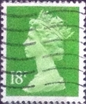 Stamps United Kingdom -  Scott#MH104  intercambio, 0,40 usd, 18 p. 1991