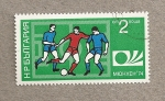 Stamps : Europe : Bulgaria :  Mundial Futbol 1974