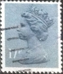 Stamps United Kingdom -  Scott#MH97 intercambio, 0,70 usd, 17 p. 1980