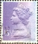 Stamps United Kingdom -  Scott#MH92 intercambio, 0,60 usd, 15,5 p. 1981