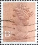 Stamps United Kingdom -  Scott#MH83 intercambio, 0,20 usd, 13 p. 1984