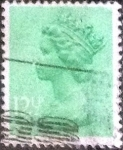 Stamps United Kingdom -  Scott#MH80 intercambio, 0,25 usd, 12,5 p. 1982