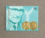Stamps Argentina -  Cesar Milstein