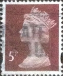 Stamps United Kingdom -  Scott#MH203 intercambio, 0,20 usd, 5 p. 1993