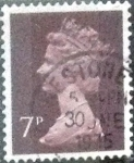 Stamps United Kingdom -  Scott#MH61 intercambio, 0,40 usd, 7 p. 1975