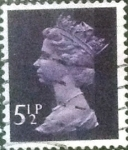Stamps United Kingdom -  Scott#MH56 intercambio, 0,35 usd, 5,5 p. 1973