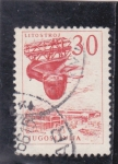 Stamps : Europe : Yugoslavia :  industria