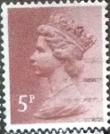 Stamps United Kingdom -  Scott#MH53 intercambio, 0,20 usd, 5 p. 1984