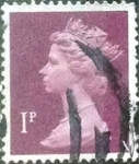 Stamps United Kingdom -  Scott#MH199 intercambio, 0,20 usd, 1 p. 1993
