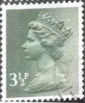 Stamps United Kingdom -  Scott#MH39 intercambio, 0,40 usd, 3,5 p. 1974