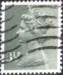 Stamps United Kingdom -  Scott#MH39 intercambio, 0,40 usd, 3,5 p. 1974