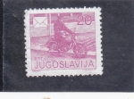 Stamps Yugoslavia -  cartero