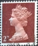 Stamps United Kingdom -  Scott#MH4 intercambio, 0,20 usd, 2 p. 1969