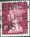 Stamps United Kingdom -  Scott#MH23A intercambio, 0,60 usd, 1 p. 1980