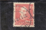 Stamps Denmark -  CHRISTIAN X
